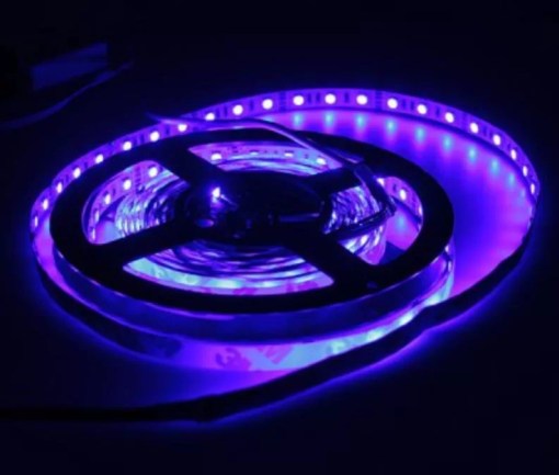 RGB Flexible LED Strip 5050 (5 meters) 16.5ft Waterproof (1 spool only)