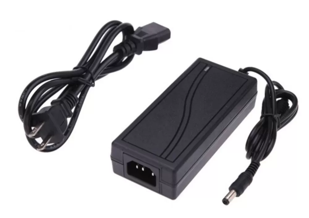 12V DC power supply adapter with 5.5x2.1mm connector